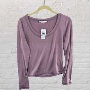 Lush Lavender Long Sleeve Top